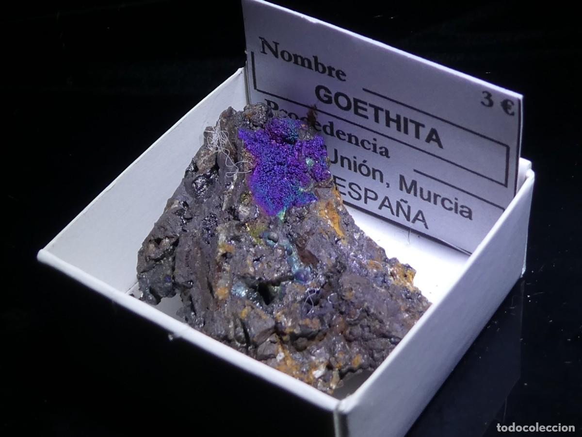Coleccionismo de minerales: (258) GOETHITA IRISADA. MURCIA. ESPA&Ntilde;A. - Foto 3