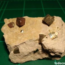 Coleccionismo de minerales: MINERAL CRISTALIZADO DE PIRITA. LA RIOJA.. Lote 376520339