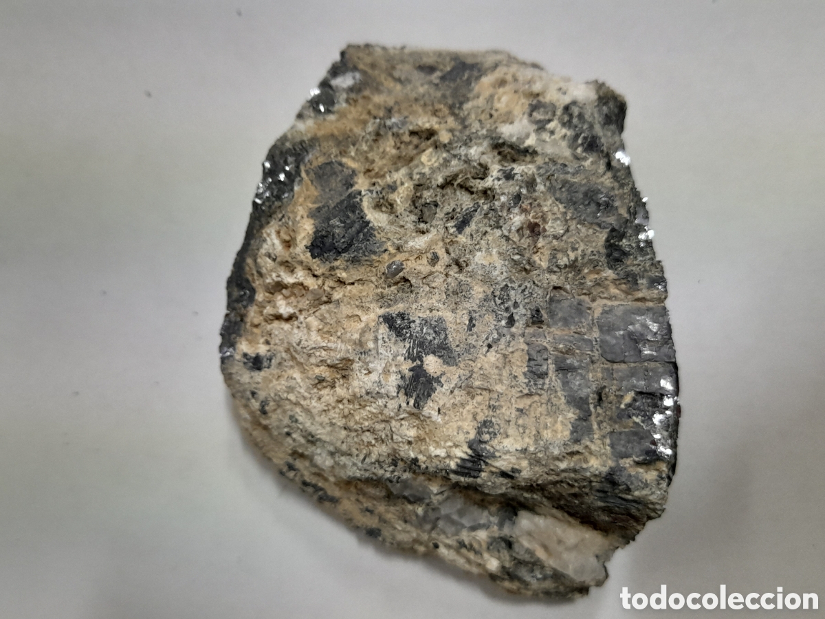 Coleccionismo de minerales: Buen ejemplar de galena de Cantabria - Foto 8