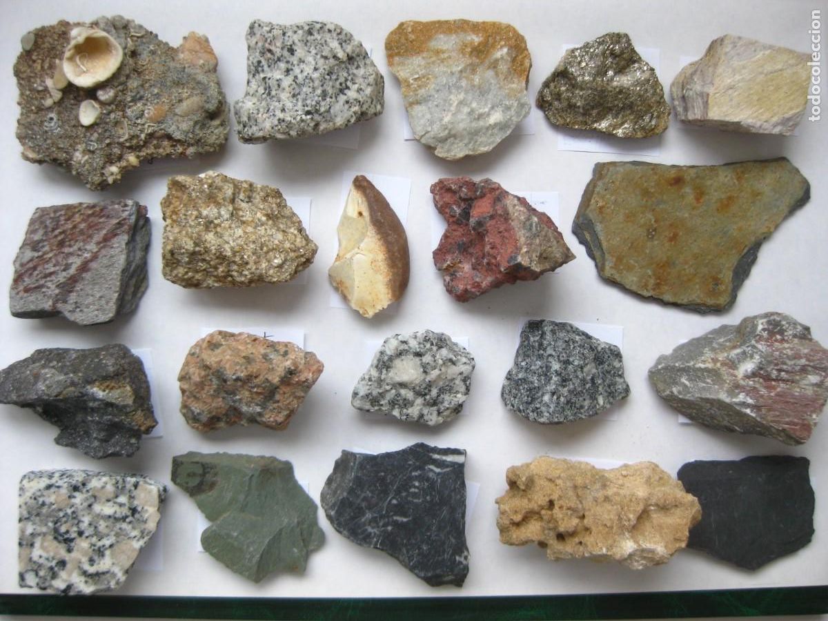 Coleccionismo de minerales: ROCAS 20 LOTE NUM.6 ROCA - Foto 1