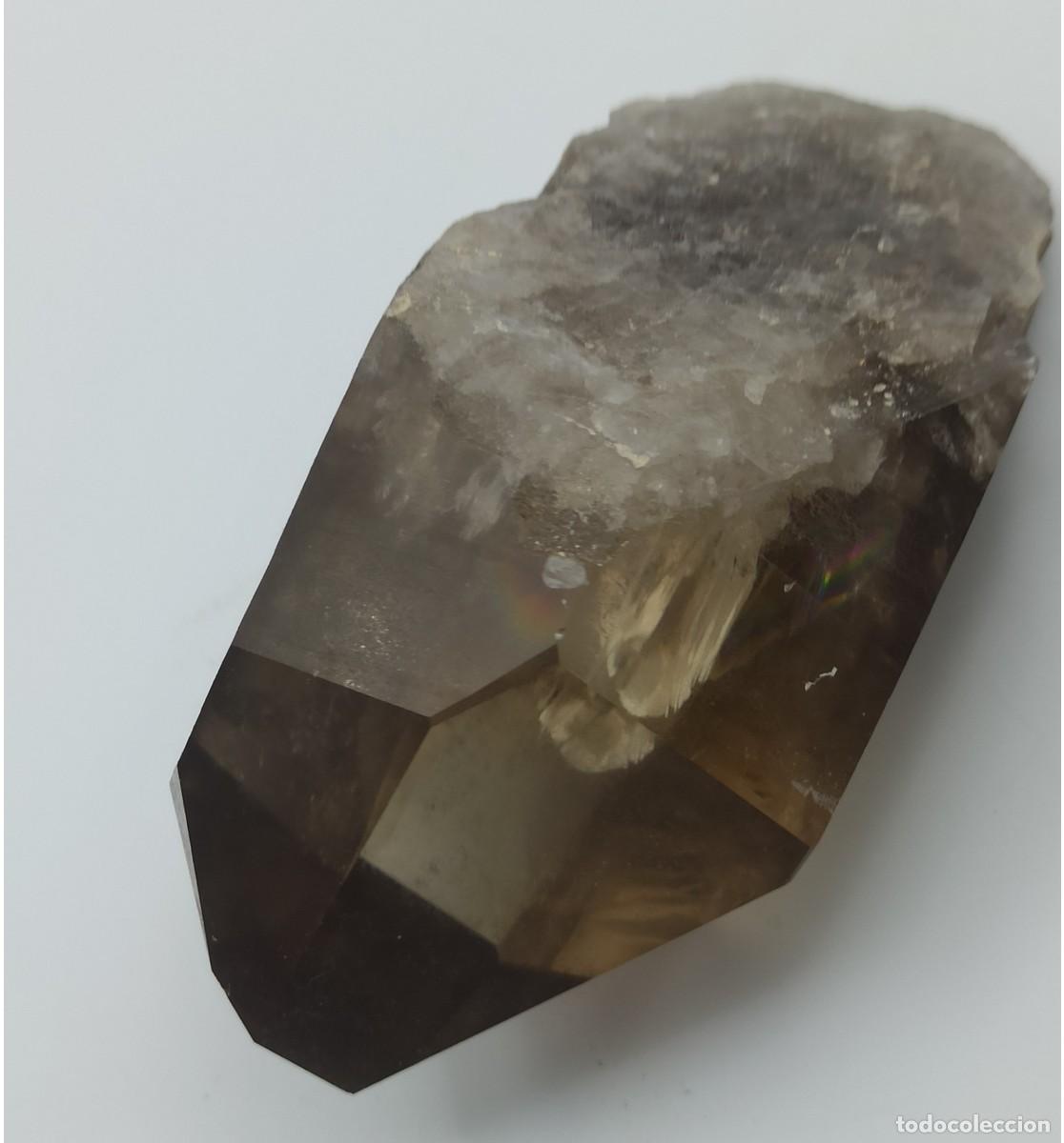 Coleccionismo de minerales: PUNTA CUARZO AHUMADO - Foto 2