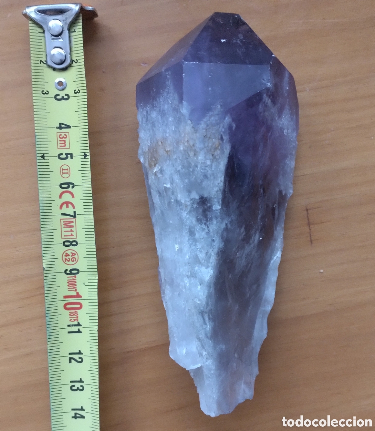 Coleccionismo de minerales: Cristal de amatista - Foto 1