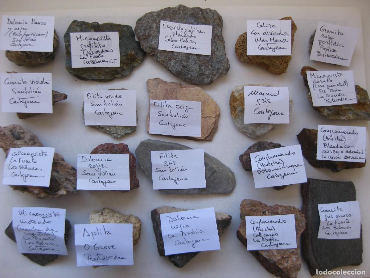 Coleccionismo de minerales: ROCAS 20 LOTE NUM.14 ROCA - Foto 2