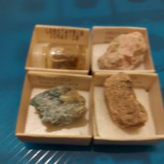 Coleccionismo de minerales: 1JURASICO Y3 MINERALES. Lote 393109559