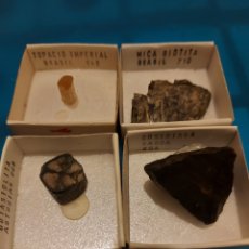 Coleccionismo de minerales: 1TOPACIOY3 MINERALES. Lote 393112064