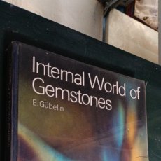 Coleccionismo de minerales: INTERNAL WORLD GEMSTONES. GÜBELIN, E. DOCUMENTS FROM SPACE AND TIME. ABC. ZURICH, 1974. Lote 402190719