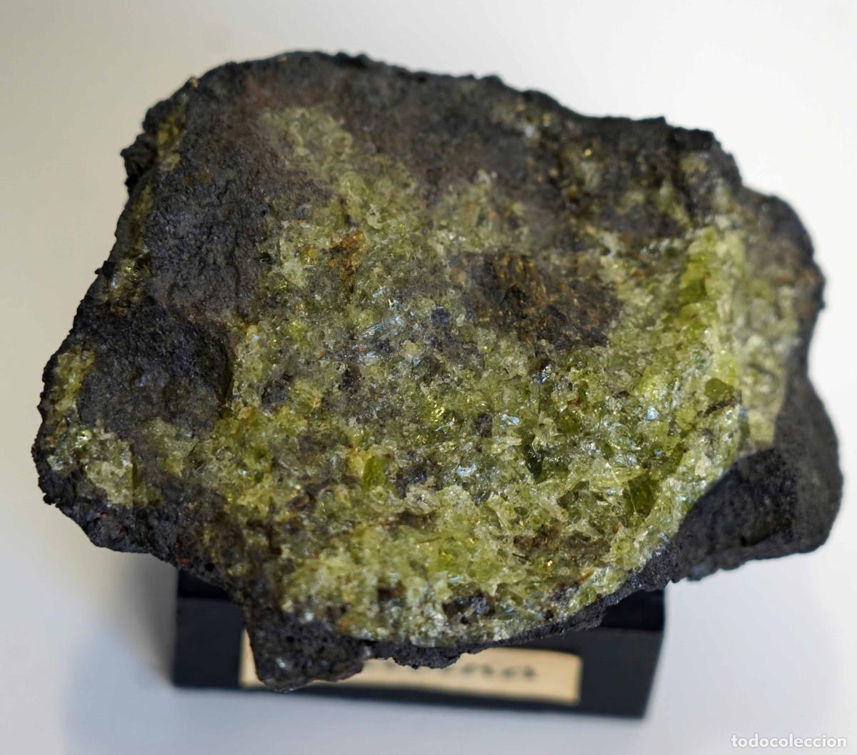Coleccionismo de minerales: piedra OLIVINA&hellip;&hellip;&hellip;&hellip;&hellip;.. - Foto 1