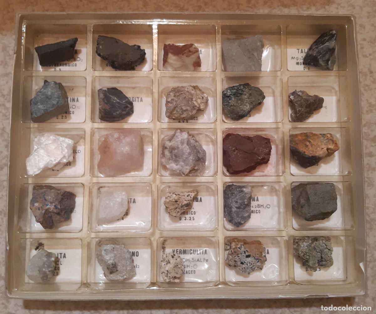caja con 25 minerales diferentes y clasificados - Compra venta en