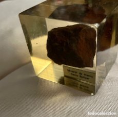 Coleccionismo de minerales: MINERAL DE HIERRO. CERRO BOLÍVAR. CORPOR. VZLA. GUAYANA. CA ‘70