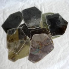 Coleccionismo de minerales: 11 PLACAS GRANDES DE MICA BIOTITA MOZAMBIQUE
