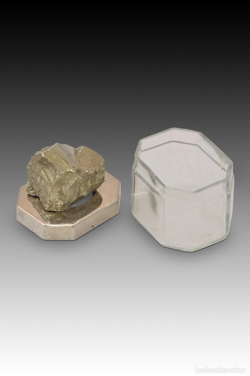 Coleccionismo de minerales: Caja con mineral de pirita. - Foto 5