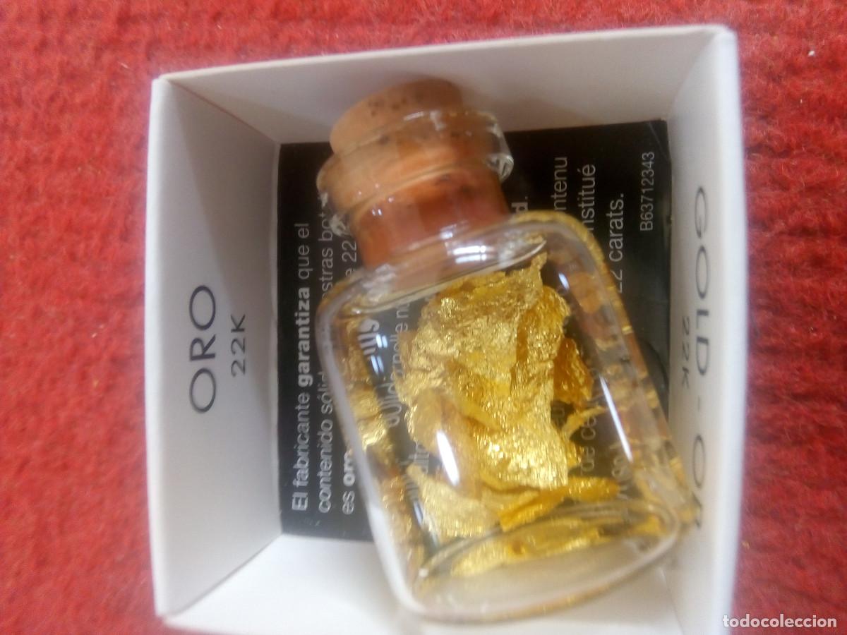 Coleccionismo de minerales: L&Aacute;MINAS DE ORO EN BOTELLA - Foto 1