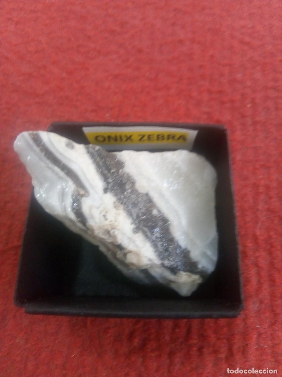 Coleccionismo de minerales: ONIX ZEBRA MINERAL - Foto 1