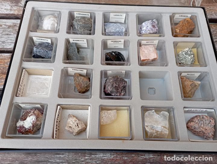 caja minerales. 25 minerales - Compra venta en todocoleccion