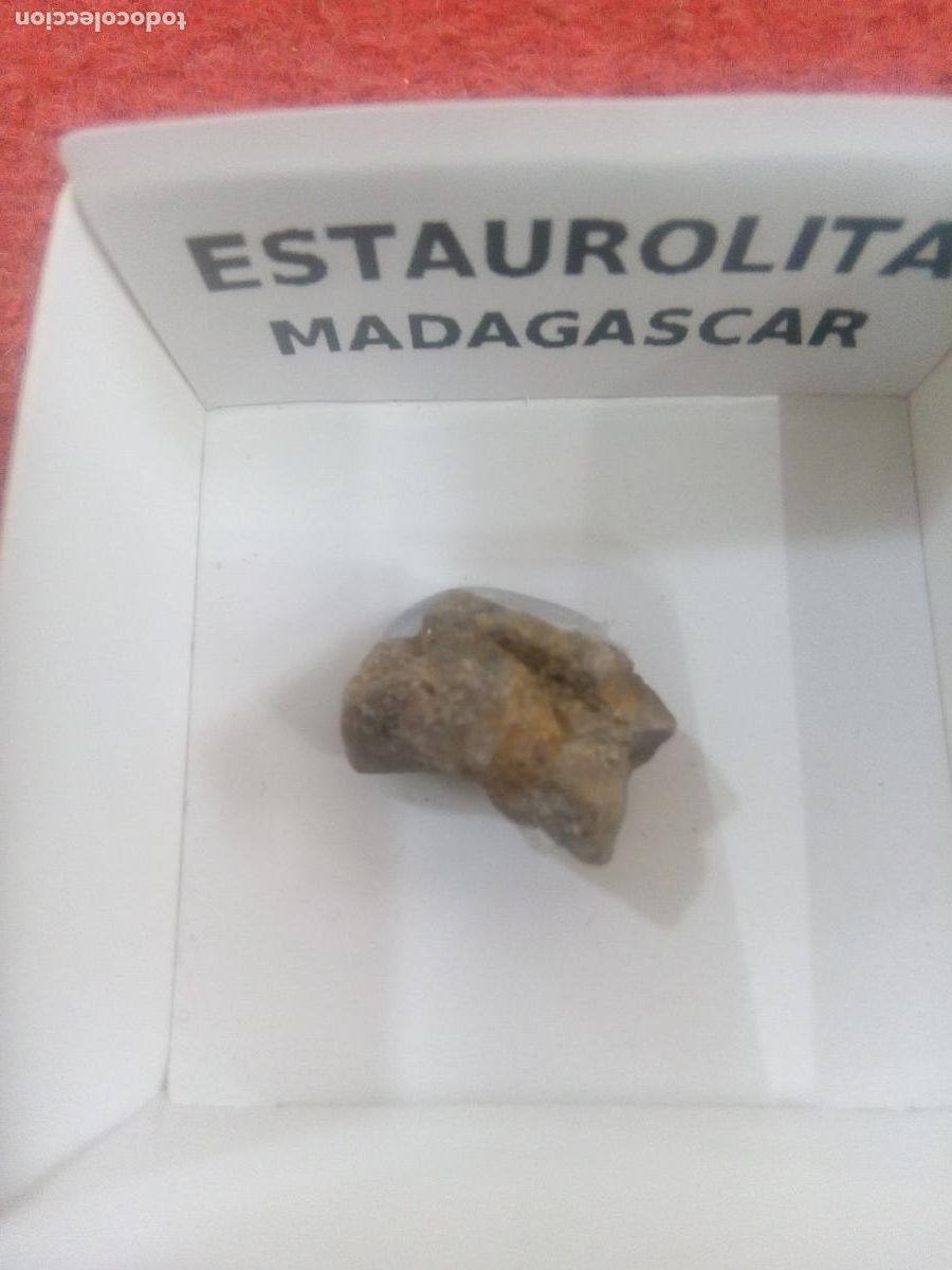 Coleccionismo de minerales: ESTAUROLITA - Foto 1