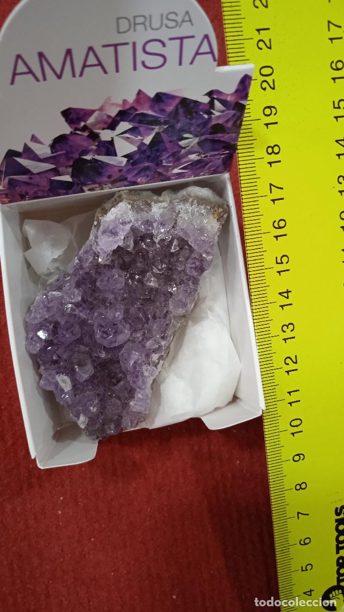 Coleccionismo de minerales: CUARZO AMATISTA DRUSA - Foto 2