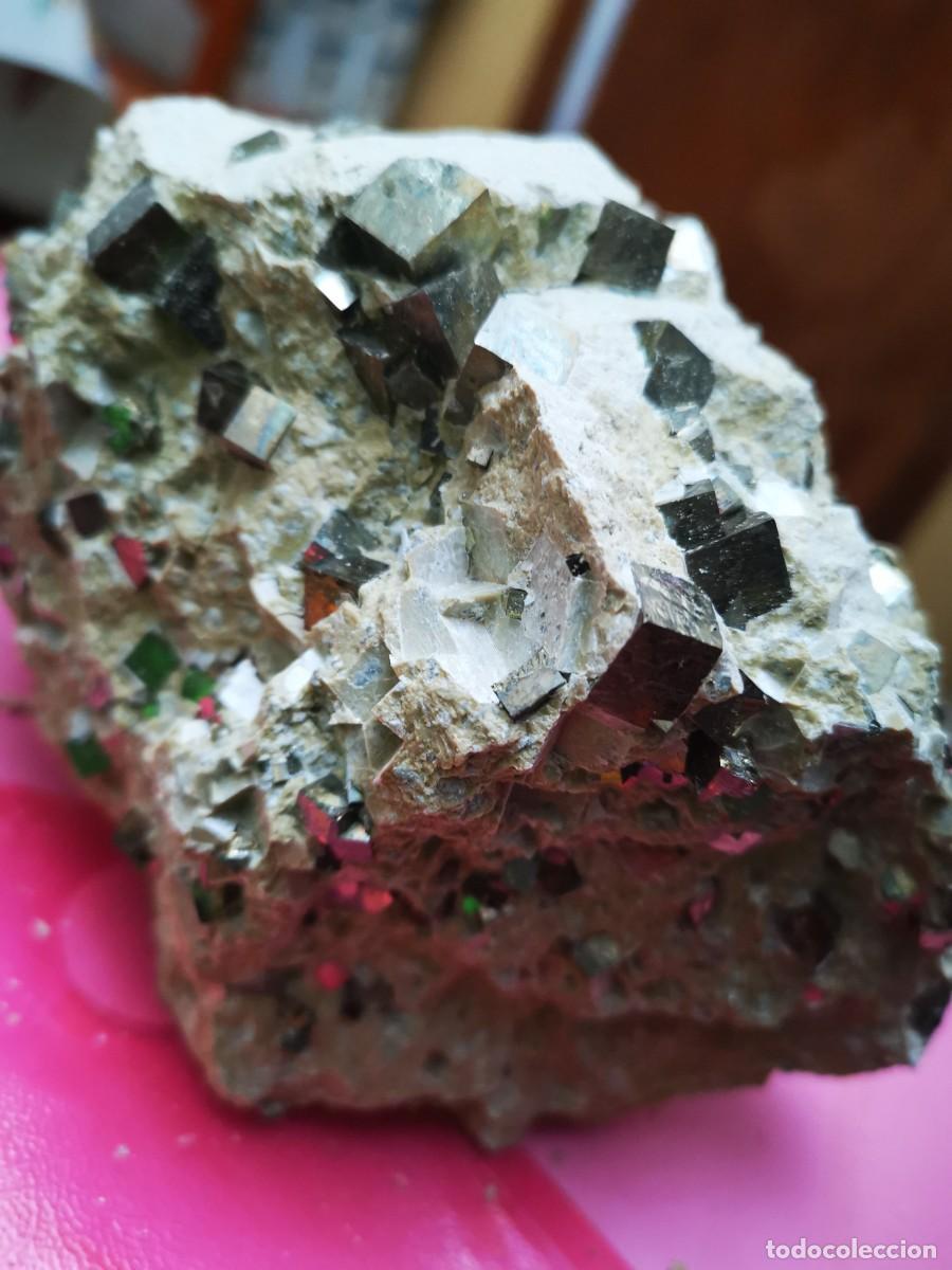 Coleccionismo de minerales: MINERAL DE PIRITAS EN MATRIZ - Foto 1
