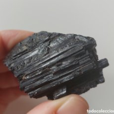 Coleccionismo de minerales: TURMALINA NEGRA ESPECIMEN MINERAL NATURAL