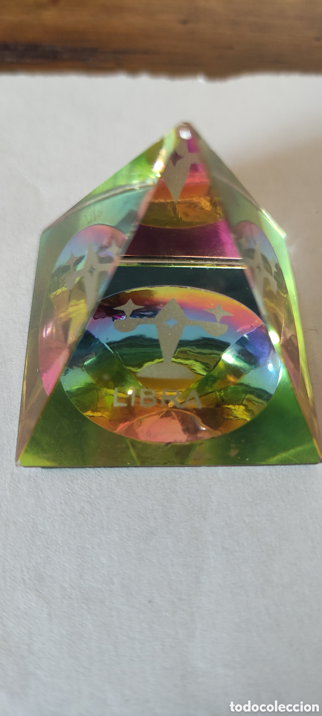 Coleccionismo de minerales: PIRAMIDE DE CRISTAL LIBRA - Foto 2