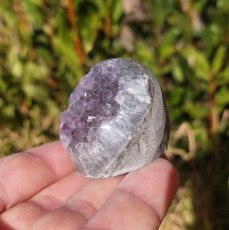 Coleccionismo de minerales: MINI DRUSA DE AMATISTA DE URUGUAY, EJEMPLAR DE 90 GRAMOS