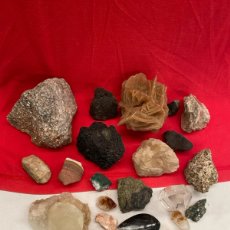 Coleccionismo de minerales: GRAN LOTE DE DIFERENTES TIPOS DE PRECIOSAS MINERALES