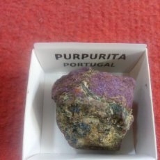 Coleccionismo de minerales: MINERAL DE PURPURITA