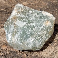 Coleccionismo de minerales: MASIVO DE ÓNIX VERDE DE MÉXICO 7,8CM EJEMPLAR DE 509 GRAMOS