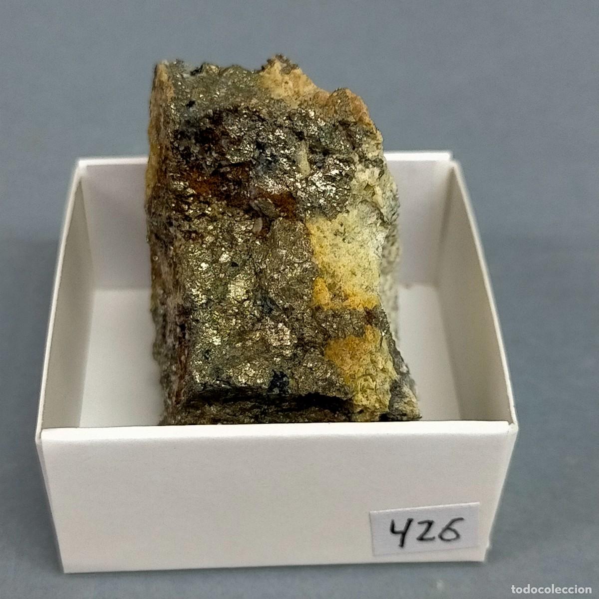 Coleccionismo de minerales: PIRITA - MINERAL. 4X4 - Foto 1