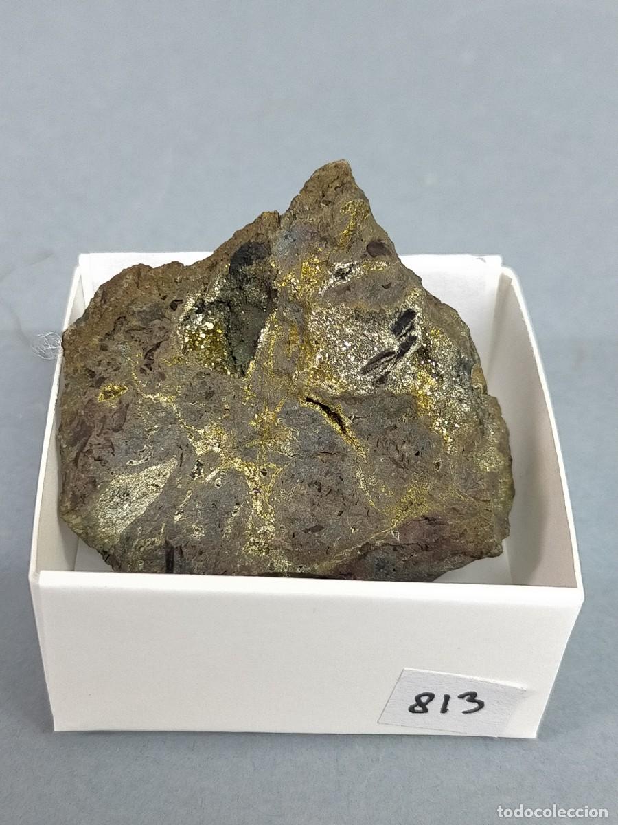 Coleccionismo de minerales: PIRITA - MINERAL. 4X4 - Foto 1