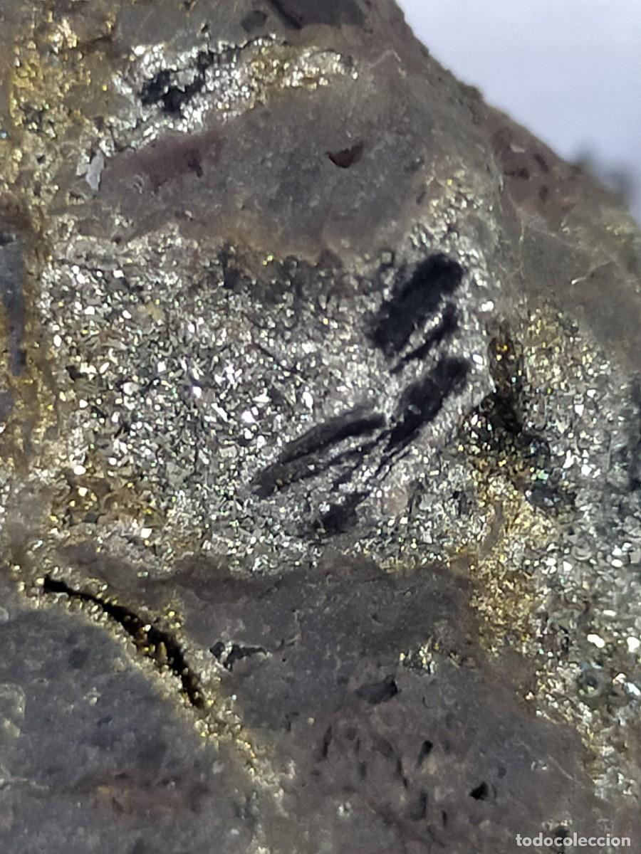 Coleccionismo de minerales: PIRITA - MINERAL. 4X4 - Foto 2
