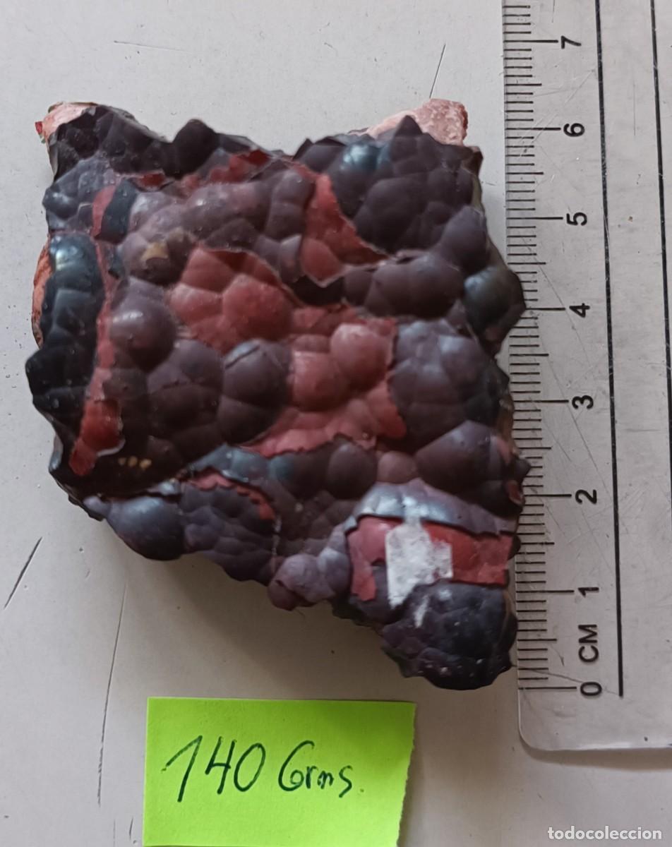 Coleccionismo de minerales: PARTE SUPERIOR. GRAN GEODE AGATE, HEMATITES ROJOS. - Foto 1