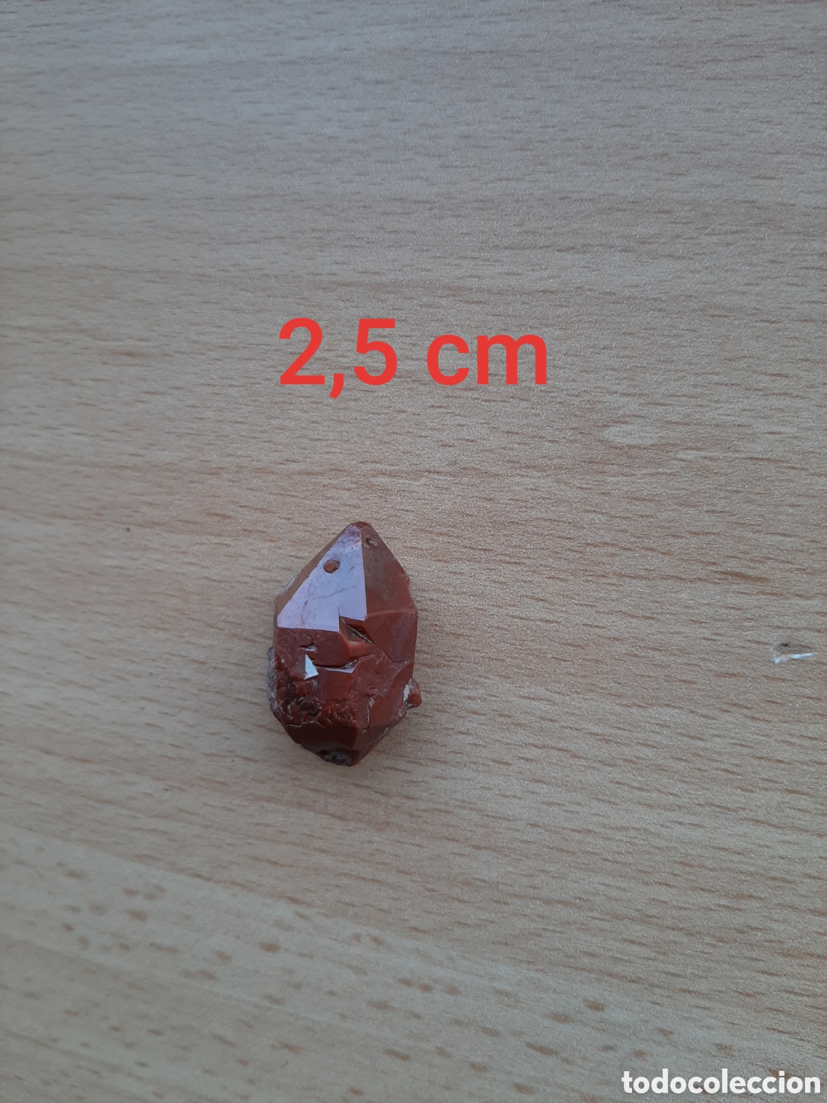 Coleccionismo de minerales: Cuarzos rojos Jacinto de Compostela - Foto 2