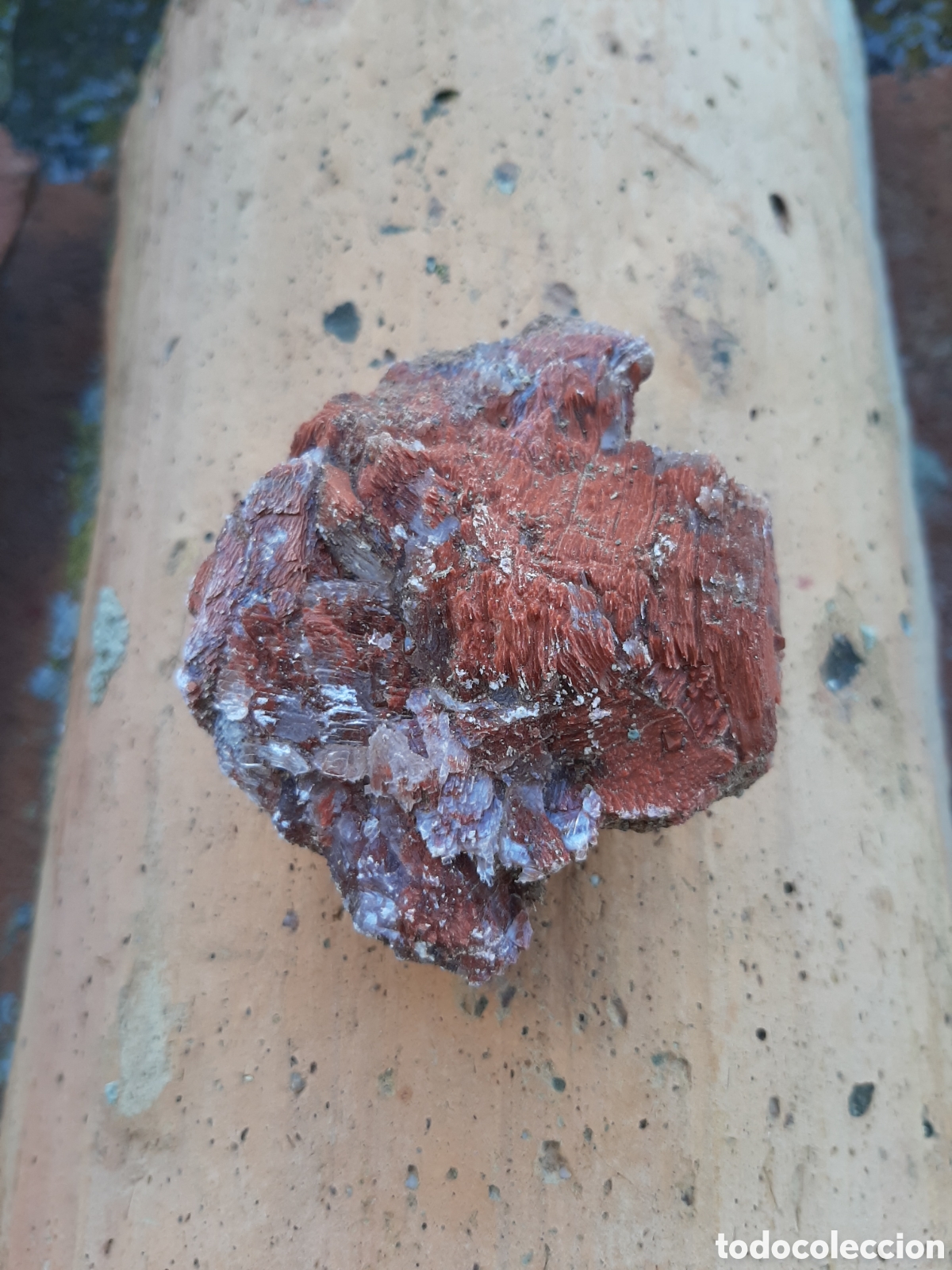 Coleccionismo de minerales: Cuarzos rojos Jacinto de Compostela - Foto 1