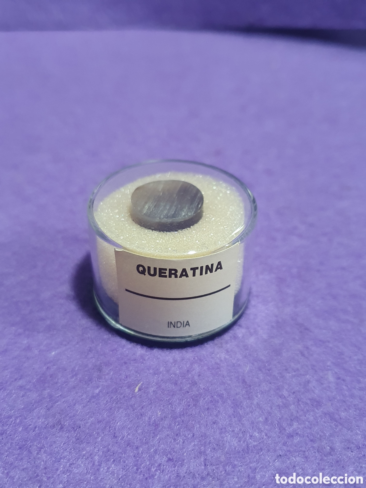 Coleccionismo de minerales: Queratina (Mineral). (L84) - Foto 1