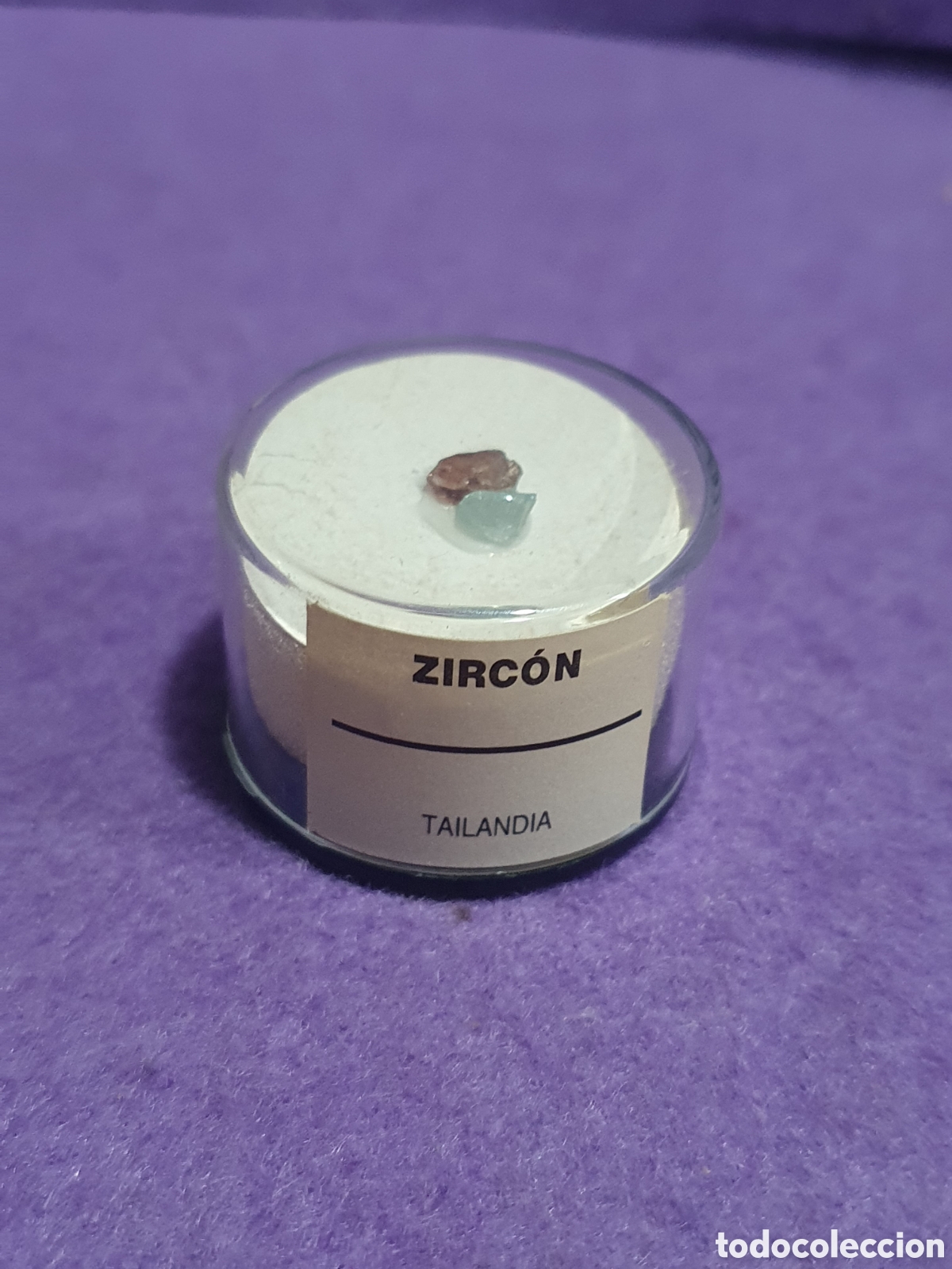Coleccionismo de minerales: Zircon (Mineral). (L84) - Foto 1