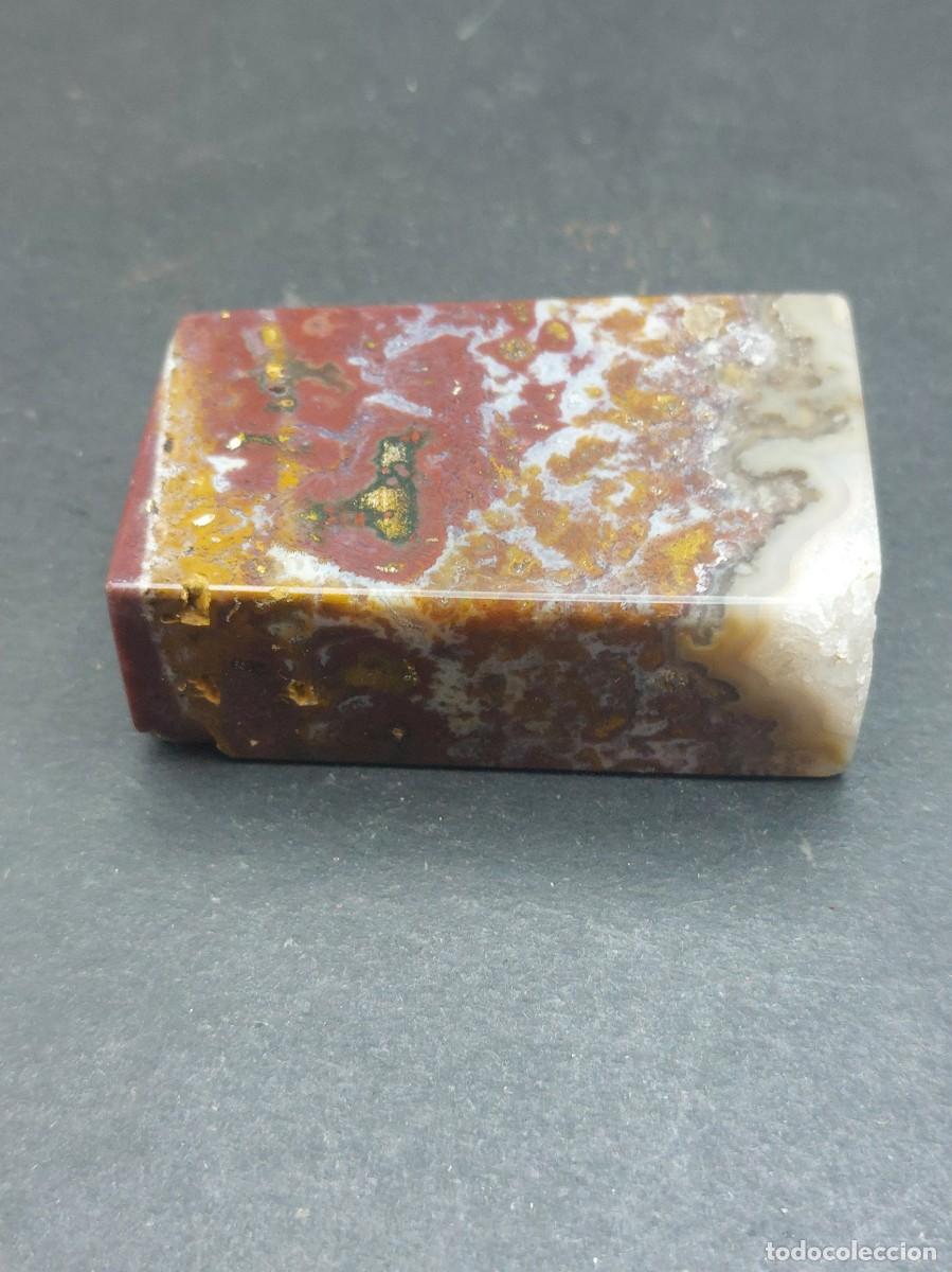 Coleccionismo de minerales: JASPE ROJO PARA PEANA - Foto 1