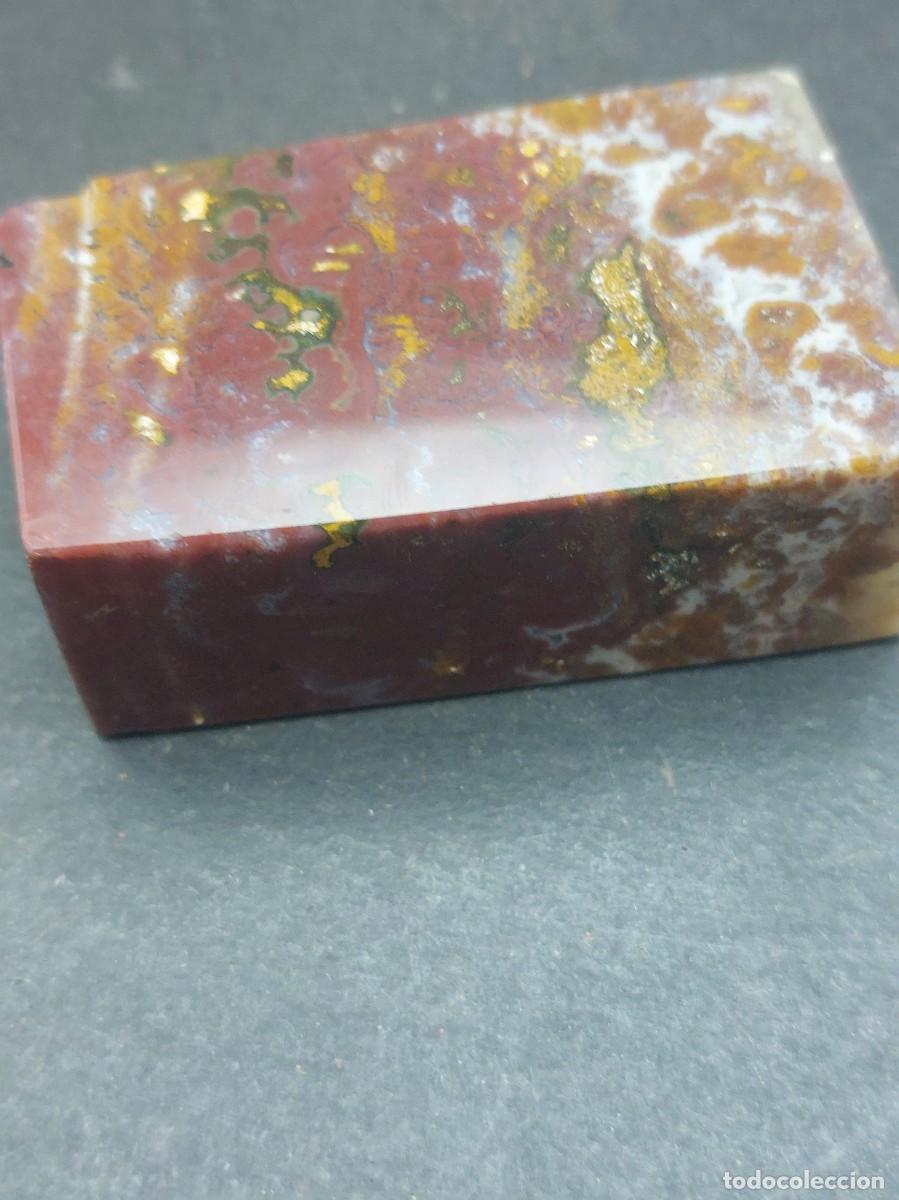 Coleccionismo de minerales: JASPE ROJO PARA PEANA - Foto 5