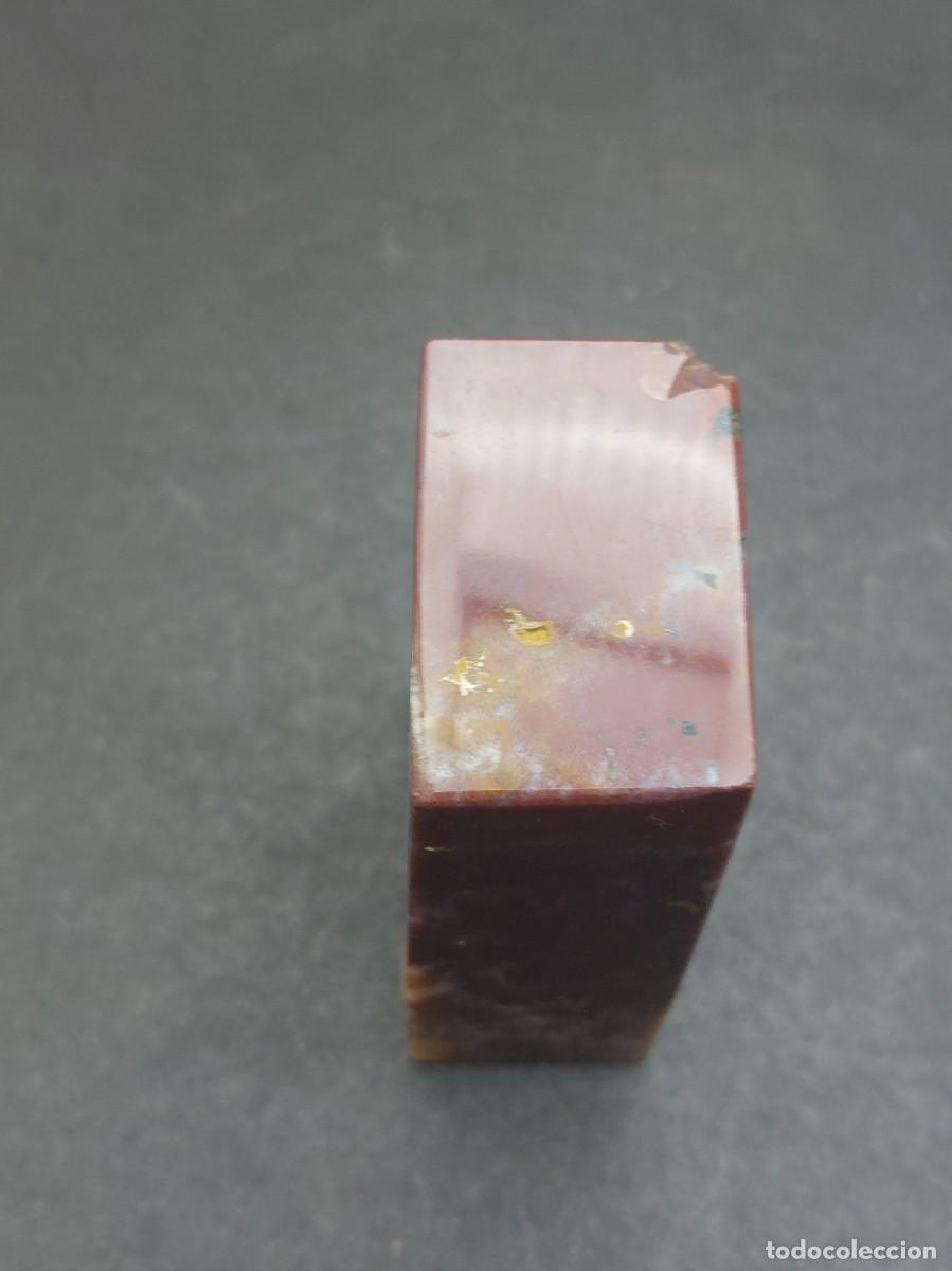 Coleccionismo de minerales: JASPE ROJO PARA PEANA - Foto 7