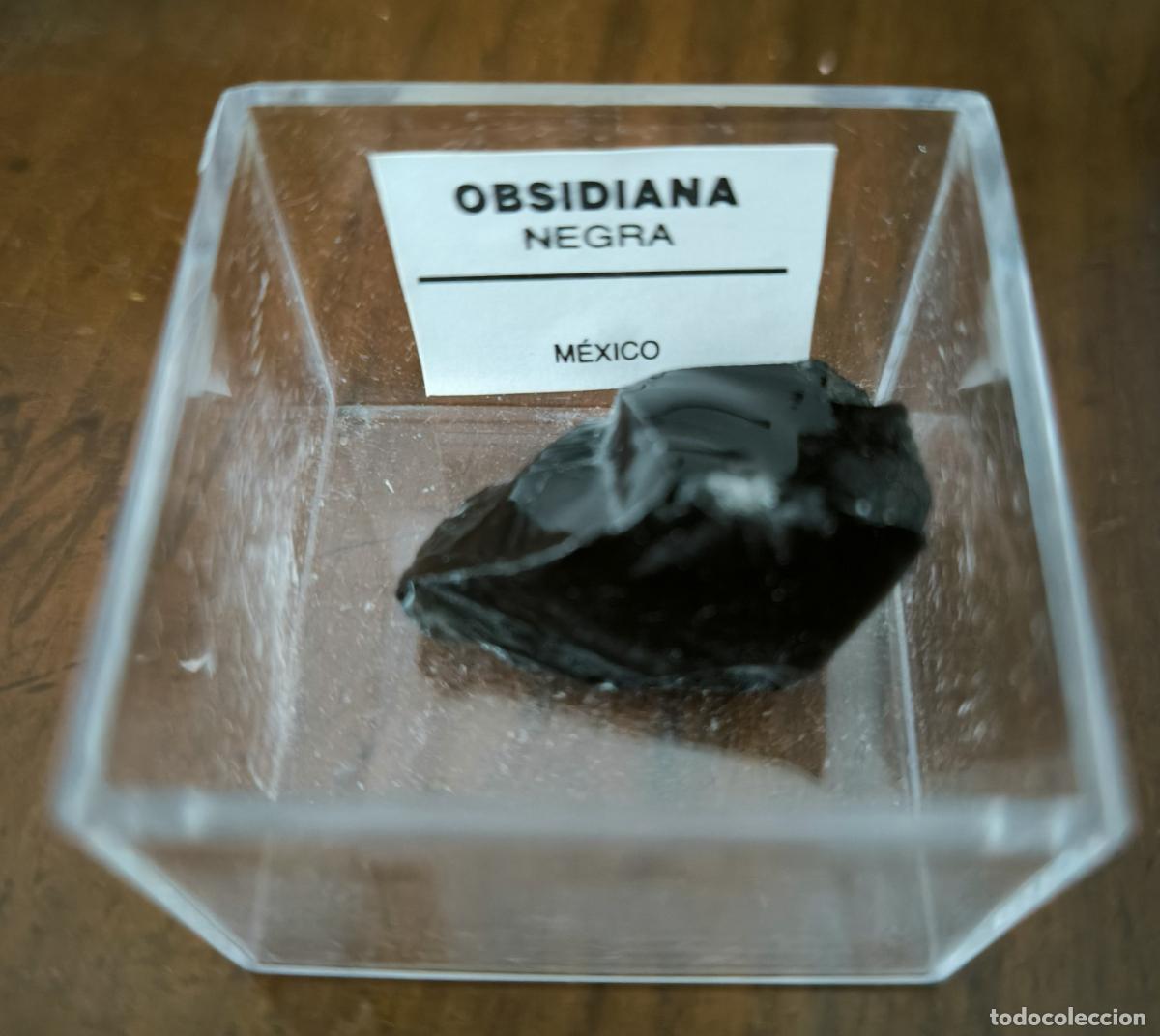 Coleccionismo de minerales: OBSIDIANA NEGRA - M&Eacute;XICO - Foto 1