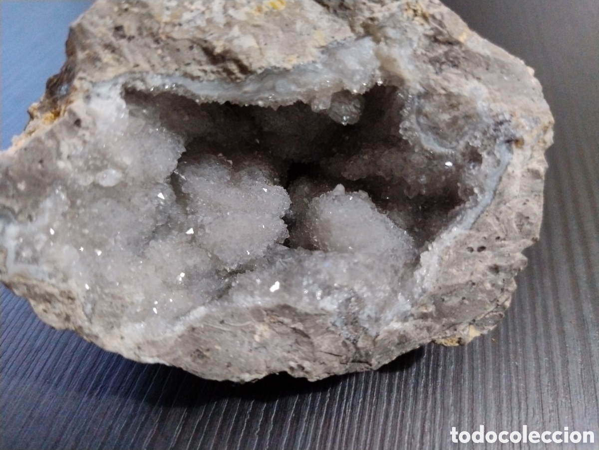 Coleccionismo de minerales: Geodita de quarzo espa&ntilde;a - Foto 2
