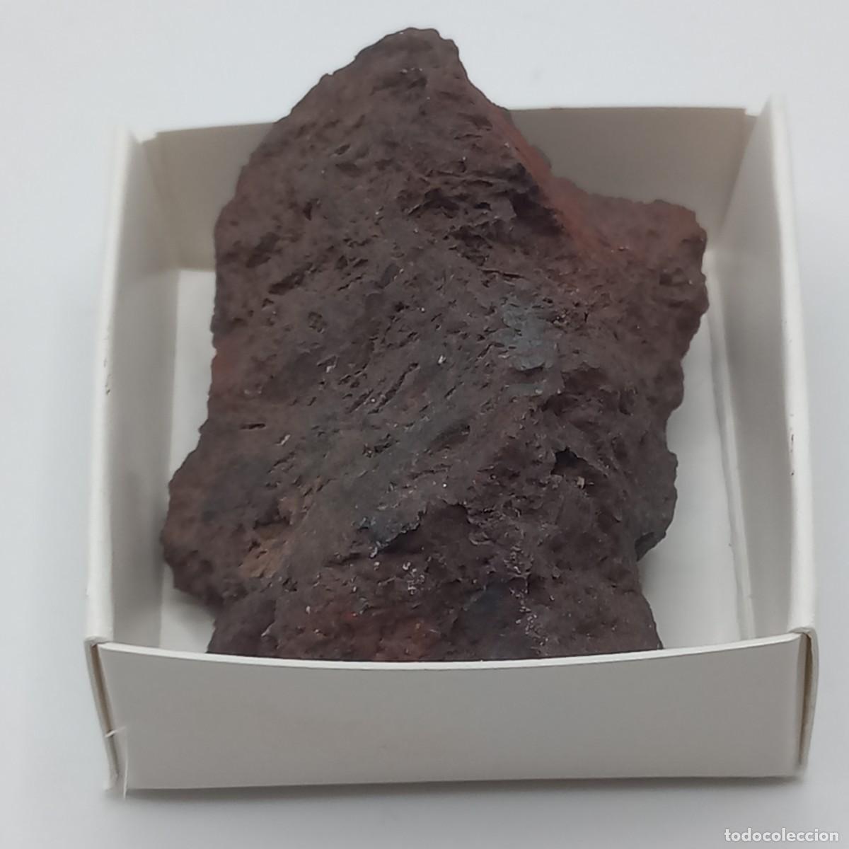 Coleccionismo de minerales: CINABRIO en caja 4x4. - Foto 1