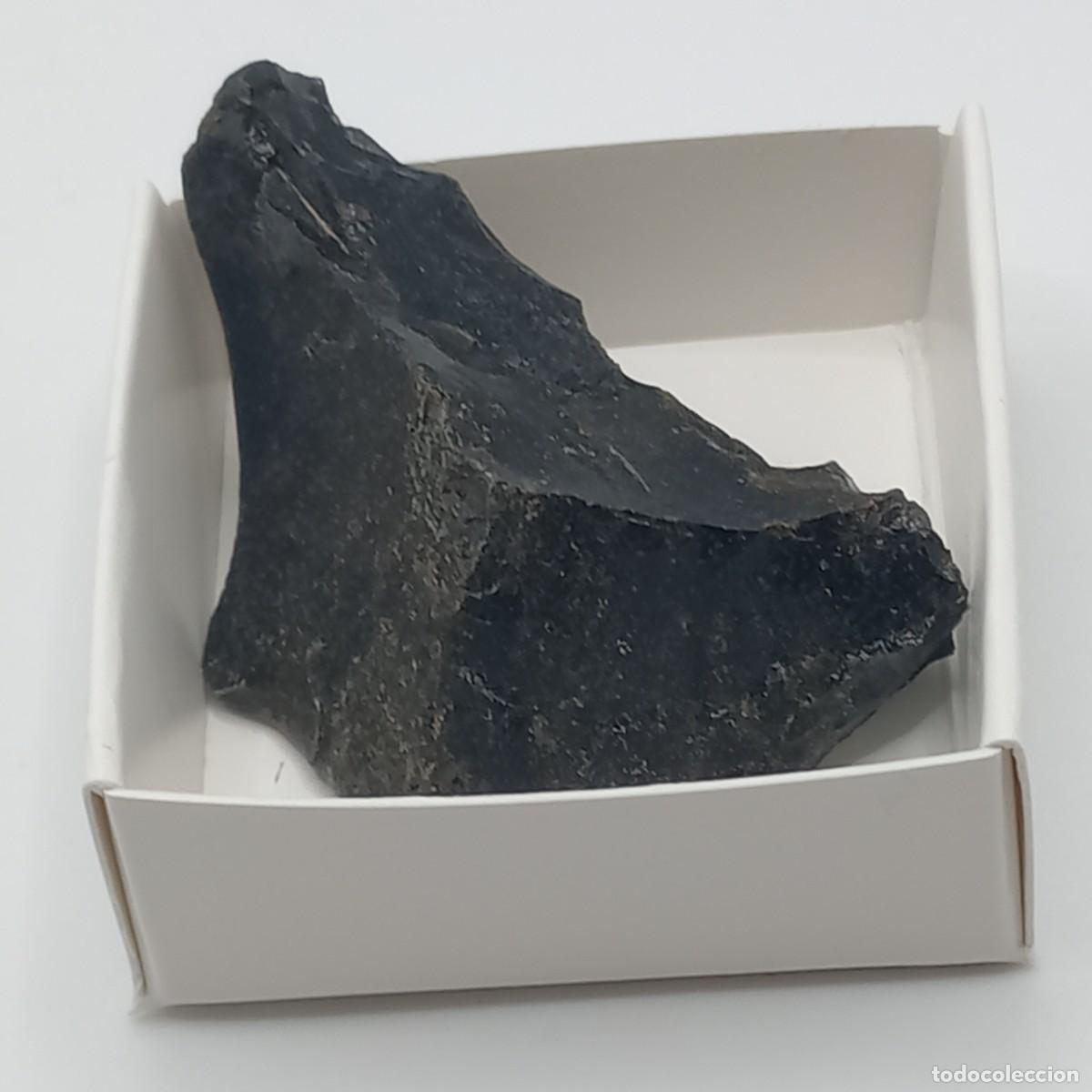 Coleccionismo de minerales: OBSIDIANA en caja 4x4. - Foto 1