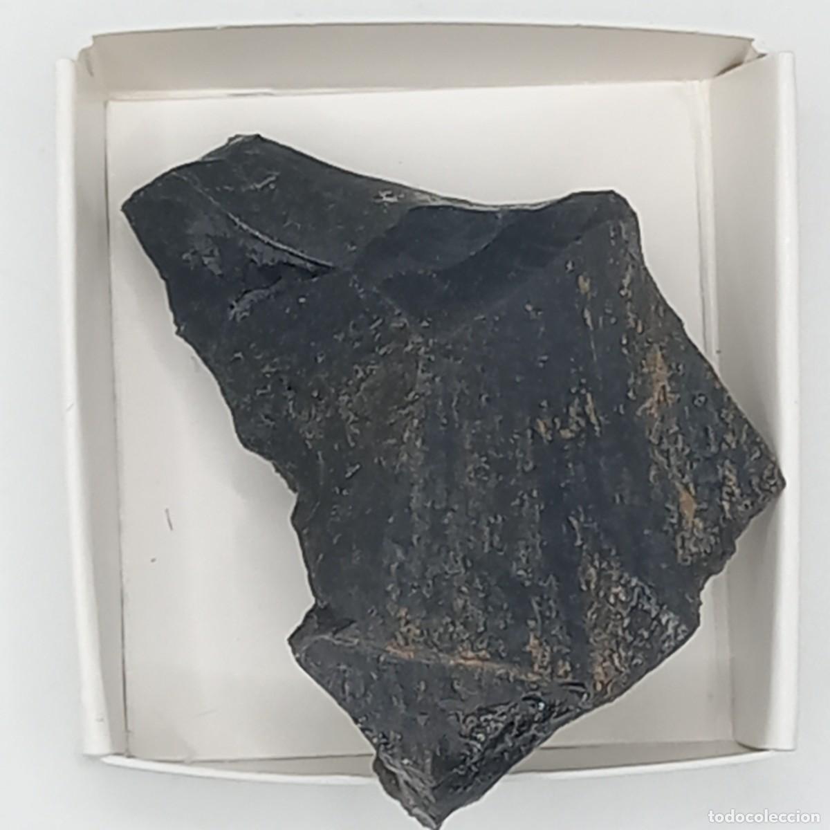 Coleccionismo de minerales: OBSIDIANA en caja 4x4. - Foto 2