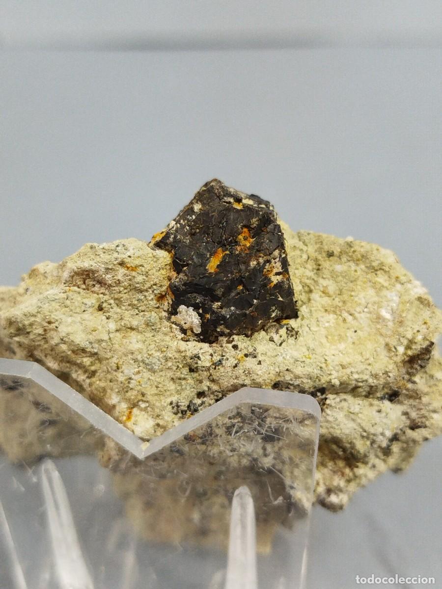 Coleccionismo de minerales: GRANATE MELANITO - Mineral. - Foto 4