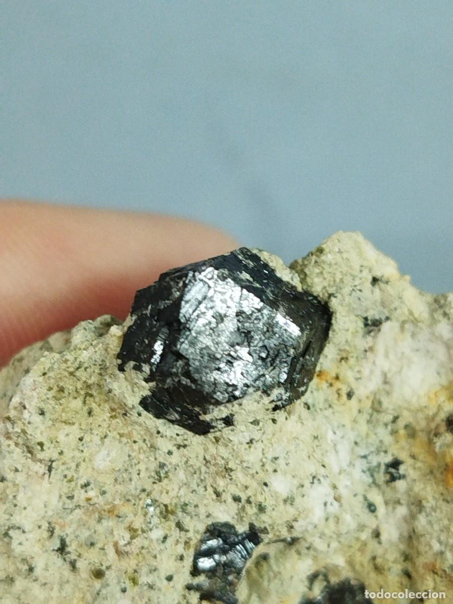 Coleccionismo de minerales: GRANATE MELANITO - Mineral. - Foto 4