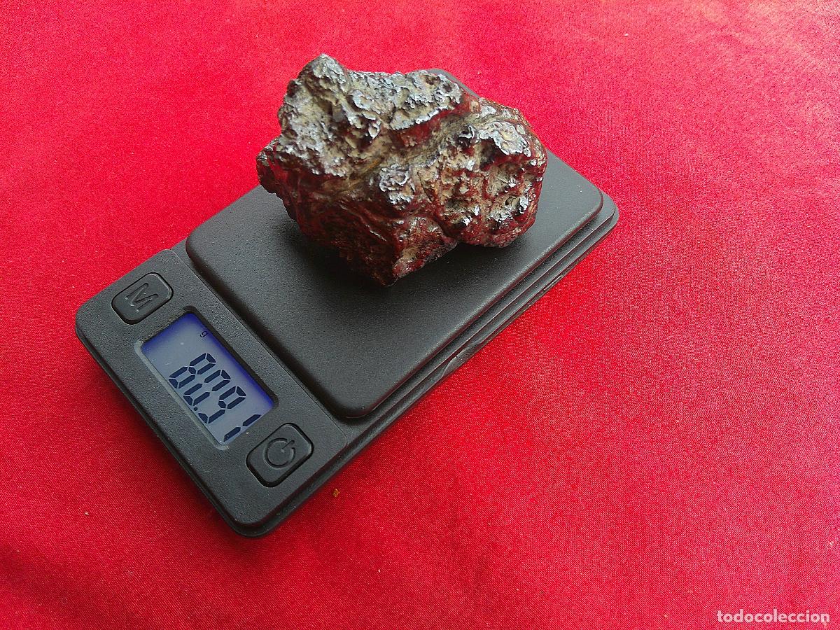 Coleccionismo de minerales: Siderito - Meteorito ferroso de 80 gramos - Foto 1