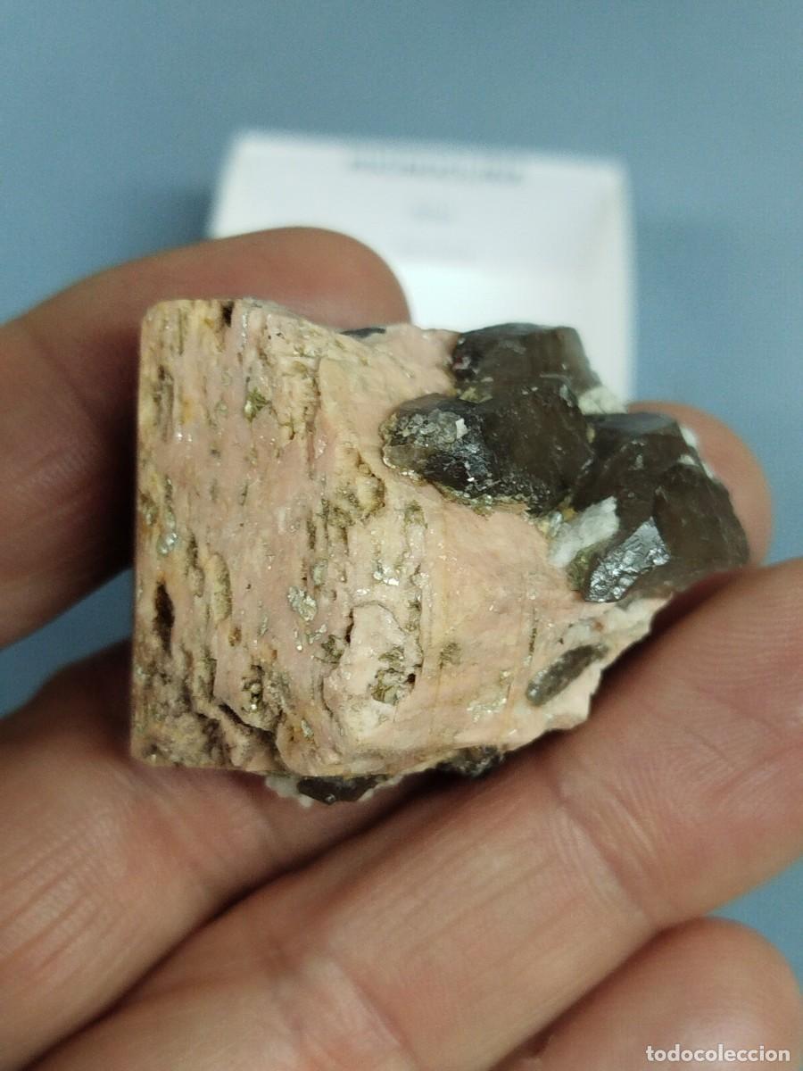 Coleccionismo de minerales: CUARZO sobre MICROCLINA- Mineral. Girona - Foto 1