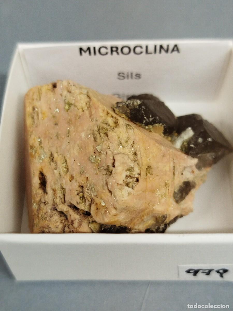 Coleccionismo de minerales: CUARZO sobre MICROCLINA- Mineral. Girona - Foto 3