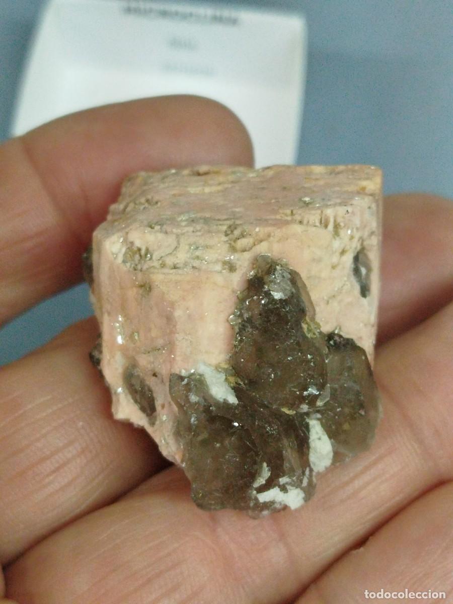 Coleccionismo de minerales: CUARZO sobre MICROCLINA- Mineral. Girona - Foto 5