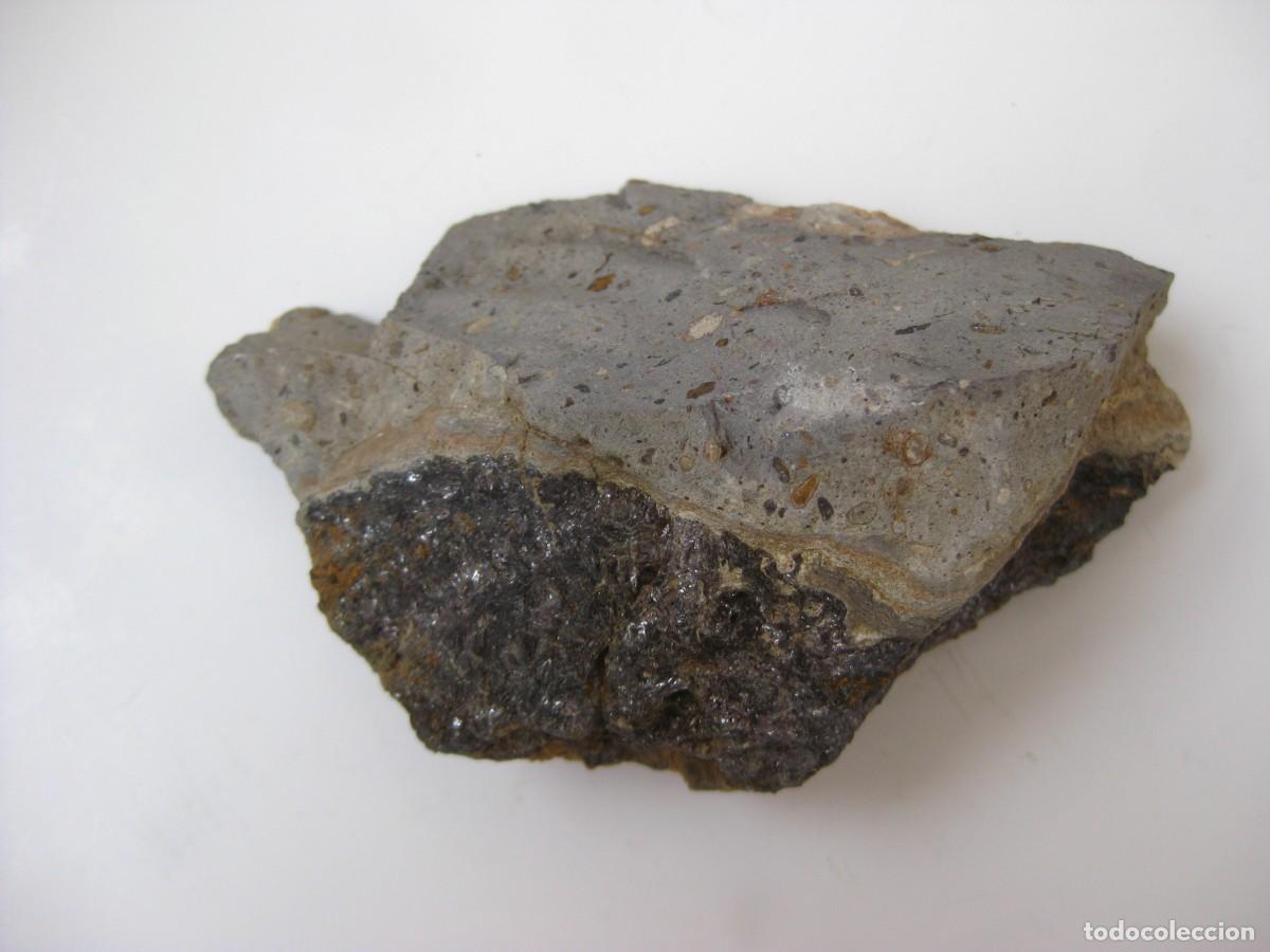 Coleccionismo de minerales: ROCA CALIZA Y BLENDA - Foto 1